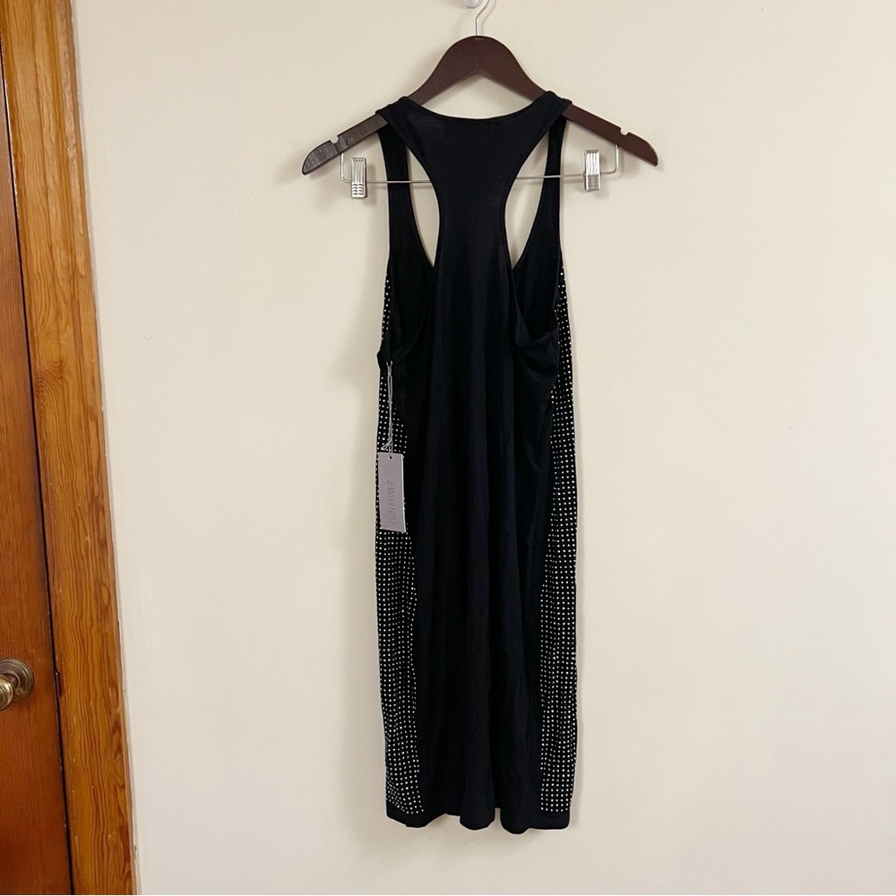 Jennifer Lopez Ravishing Rio Dress Size Small Racer Back Tank Shift Studded New - Picture 6 of 8